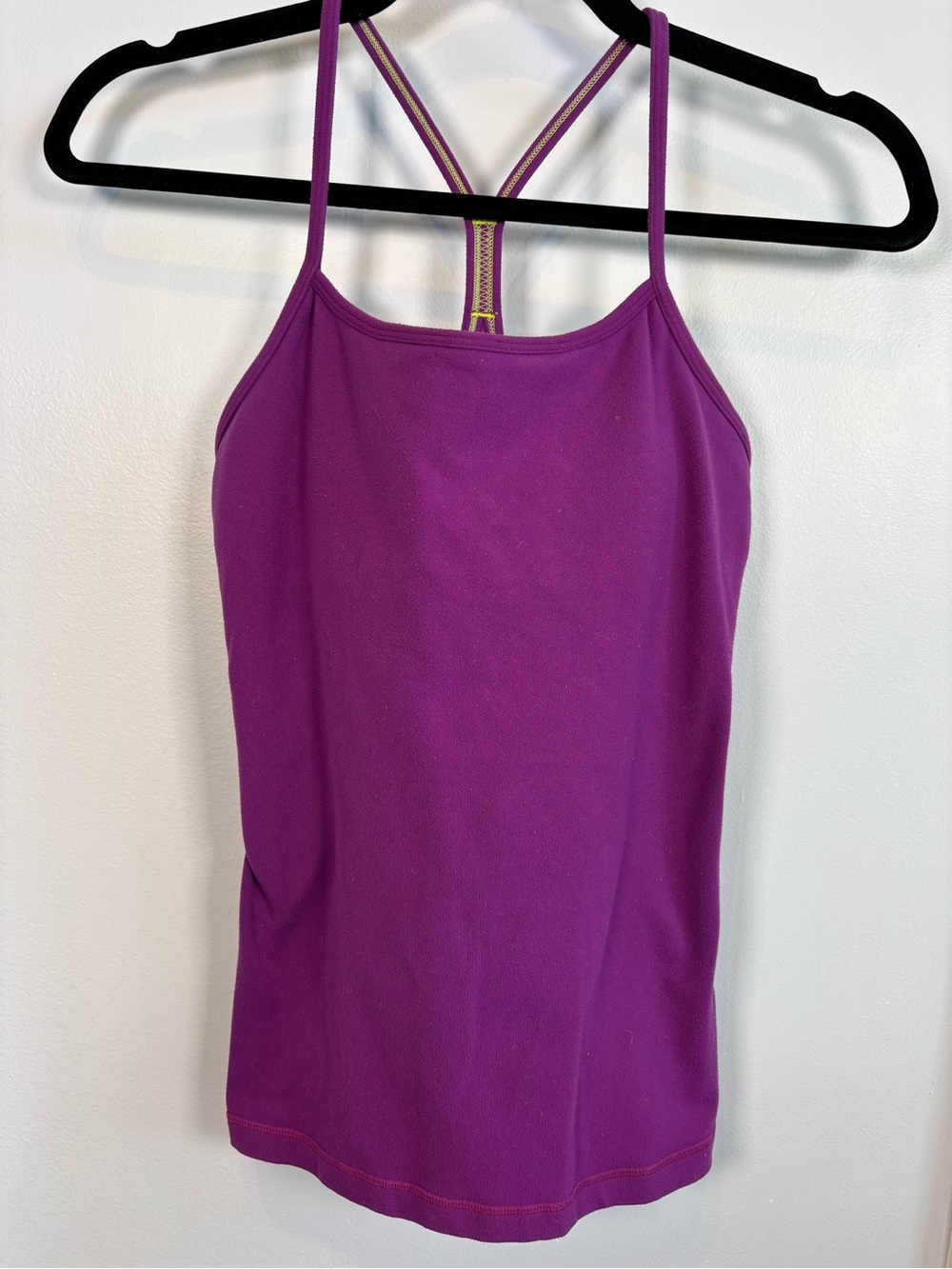 lululemon athletica Purple Strappy Racerback Tank Top Size 6